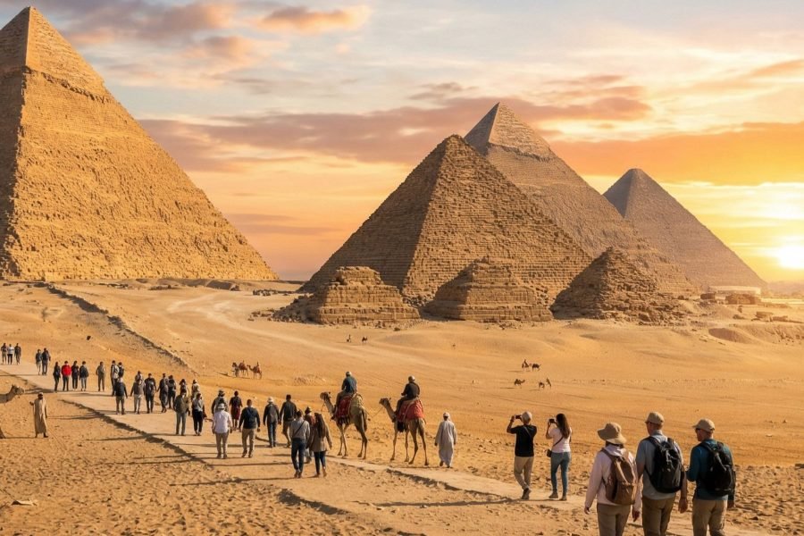 Cairo Airport Layover Pyramids Private Tour